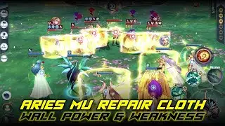 Saint Seiya Awakening - Aries Mu Repair Cloth The Power & Weakness | Mu Players Pay Attention!!!