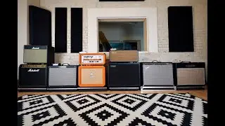 Les Amplis Guitare Du Studio d'Enregistrement Résidentiel Musicopré
