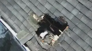 Chunk of ice falls from sky, crashes through NJ roof