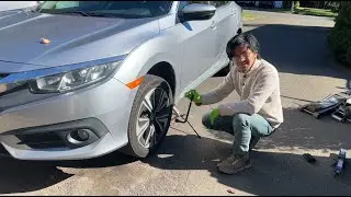 Как использовать ручной домкрат для подъёма автомобиля, где его найти, найти точки установки домк...