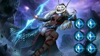 ALL SHATTER GLASS VARYA! FUNNEST GAME | Vainglory Troll Build