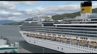 Arrival of the Costa Favolosa in Akureyri – July 9, 2025 / Ankunft der Costa Favolosa in Akureyri