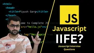 What is IIFE in Javascript? Javascript Interview Questions