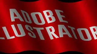 Create wavy flag effect in illustrator | Text to 3d wave effect in illustrator | 3d graphic design