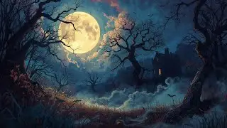 October Moon | Dark Metal Instrumental Music - No A.I