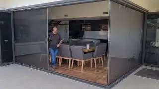 Retractable Fly Screens Installation