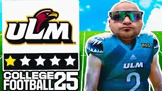 I Have 10 Years to Build UL-Monroe Into a POWERHOUSE in College Football 25