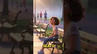 DISNEY PIXAR-STYLE Motivational Story | The Broken Bench That Changed How I See Life 🌿✨ #shorts #ai