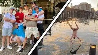 AUSSIE PUB GOLF *JUMPS INTO THE DARLING HARBOUR*