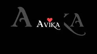 Avika❤️||Comment Your Name 🥰 #avika #a #nameworld #youtubeshorts #shorts #viral #nameart #namezone