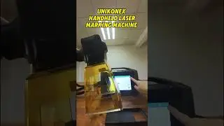 Unikonex Handheld Laser Marking Machine#laser #lasermarking #lasercutting #machine