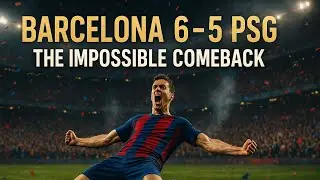 The Greatest Comeback in Football History: Barcelona vs PSG 6-1 (2017)