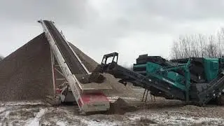 Telestack TC 624 Tracked Stacker Stockpiling Crusher Run