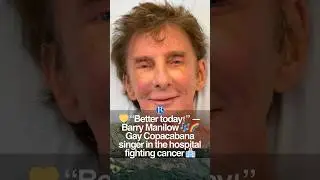 💛 &ldquo;Better today!&rdquo; &mdash; Barry Manilow 🎶🌈 Gay Copacabana singer in the hospital fighting cancer 🏥