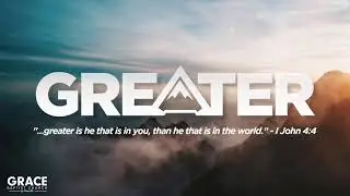 Pastor Carey - Greater is He