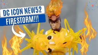 New 52 Firestorm !!| DC Icon Firestrom action figure review | DC Icon new 52 Firetstorm