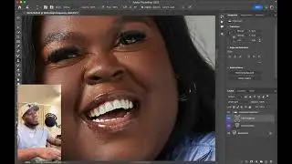 Frequency separation retouching workflow (start to finish) for fast turn-around retouching
