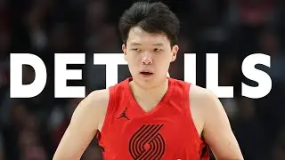 杨瀚森3分2篮板1助攻1三分球 | 勇士vs开拓者 | Hansen Yang‘s Details #中国篮球  #nba