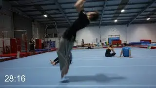 30 second back tuck challenge