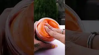 Inspired by Goku, this is a glossy bright orange slime scented blood orange 🍊
