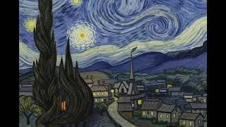 The Starry Night (1889) by Vincent van Gogh
