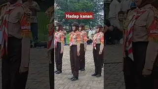 hadap kanan, lencang depan, hadap kiri, balik kanan, #pramuka #barisberbaris #pembarismuda