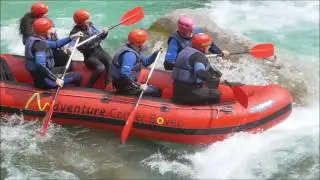 Rafting on the Soca river with Adventure Center Bovec