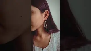 Women's Fashion Rose Gold Toned Pearl Dangle Drop Stylish Earrings&nbsp;Jewelry