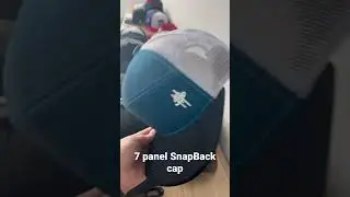 Custom 7 panel SnapBack cap #factory #custom #hat #cap #headwear #caps #newyear #manufacturer