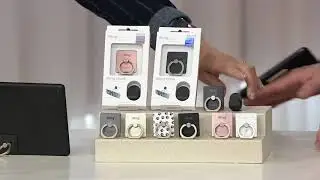 iRing Set of 2 Wearable Adhesive Stand and Mount for Mobile Devices on QVC