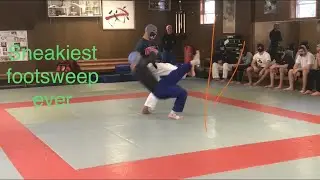 Sticky foot at No Gi class