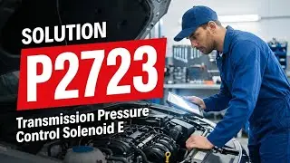 Как исправить ошибку P2723 OBD II &mdash; электромагнитный клапан управления давлением в трансмиссии E