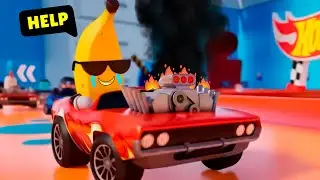 Stumble Guys X Hot Wheels Trailer Parody