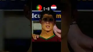 When Ronaldo must be stopped 26/6/2006. #shorts #portugal #netherland #ronaldo #worldcup