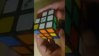 !!!!3X3 Rubrics cube!!!!yellow cross, fix edges and corners and solve the cube.