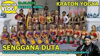 WAYANG ORANG SENGGANA DUTA 2025 OLEH AKNSB YOGYAKARTA DI KRATON YOGYA - PAKDHE SUR VLOG #704