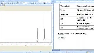 Structural Elucidation 1