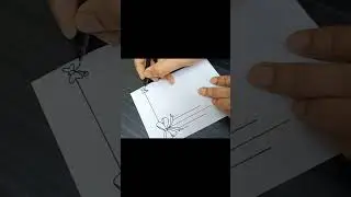 Assignment Cover Page Design for School Project #shorts #outline #drawing #kids