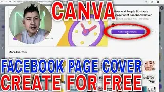 ✅  How To Create Facebook Business Page Cover In Canva (Free) 🔴