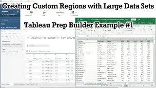 Coding Custom Regions with Large Data Sets - Tableau Prep Example #1
