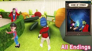 Scary Stranger 3D Version 5.10.0 - Game Of Stones All Endings