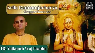 Srila Ramanujacharya disappearance day -- HG Vaikunth Vraj Prabhu -- 28th January 2026#iskconrohini