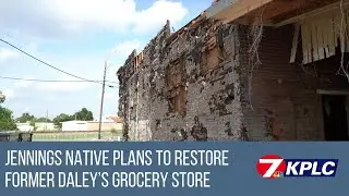 Jennings native plans to restore historic building known as former Daley&rsquo;s Grocery Store