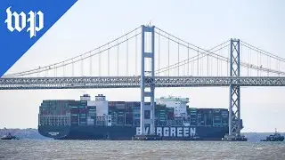 Stuck container ship Ever Forward now moving forward