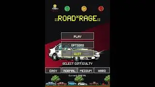 Road Rage - Retro Top Down 2D Car Racing Gameplay
