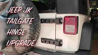 JEEP JK TAILGATE HINGE UPGARDE