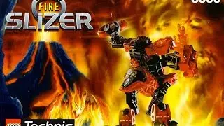 Lets Brick - 8500 - Fire / Torch Slizer / Throwbot