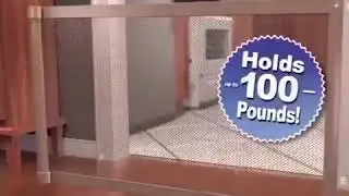 Dog Baby Gate |  Folding Breathable Dog Mesh Gate | Pet Stair Gate | Dog Gate For Doorway
