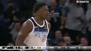 Career Game #368: Anthony Edwards Highlights vs UTA (03/16/2025)