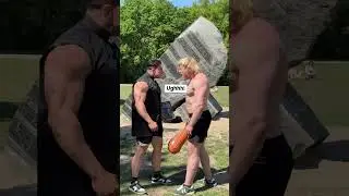 Priest Johny Arnold meets Neanderthal!🦣 #bodybuilding #motivation #funny  #fitness #gym